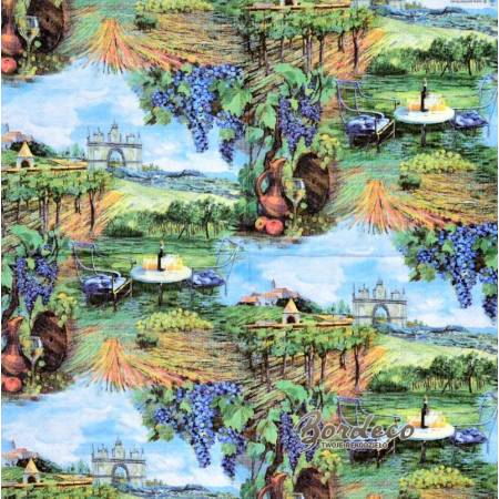 Serwetka decoupage firmy AMBIENTE winnica 33x33cm